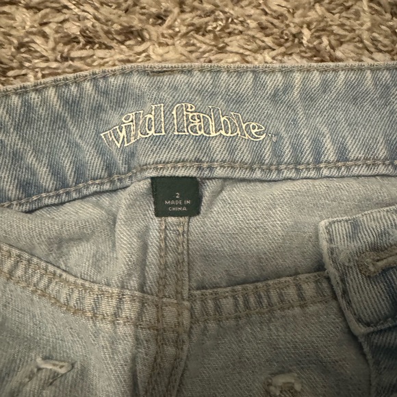 Wild fable denim mini skirt - Picture 3 of 3